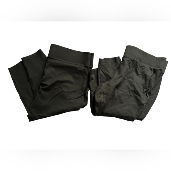 BUNDLE 2 pair Torrid Black Pull-On Pixie Pants sz 3 XS extra short 3X - Picture 9 of 11